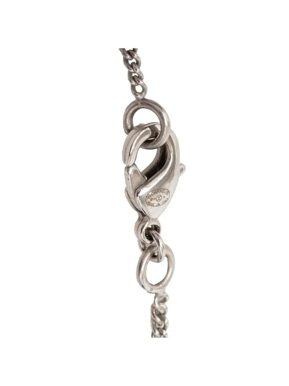 Chanel Cc Logo Chain Pendant Necklace #287792C69B